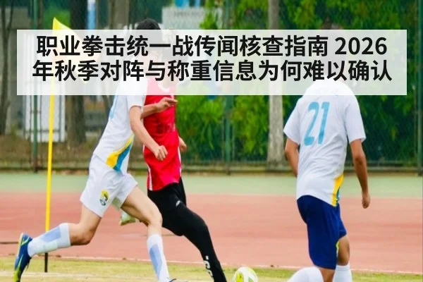 职业拳击统一战传闻核查指南 2026年秋季对阵与称重信息为何难以确认